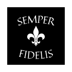 Lot de 50 stickers "Semper Fidelis"