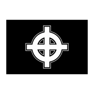 Drapeau Croix celtique natio Drapeau Croix celtique natio