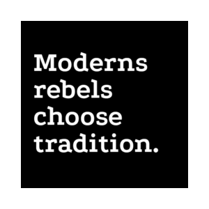 Lot de 50 stickers "Moderns Rebels choose Tradition"