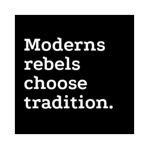 Lot de 50 stickers "Moderns Rebels choose Tradition"