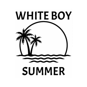 Lot de 50 stickers "White Boy Summer"