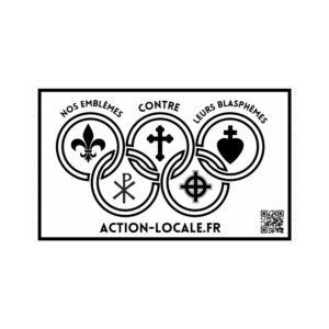 Lot de 50 stickers JO 2024