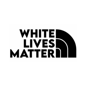 Lot de 50 stickers White Lives Matter