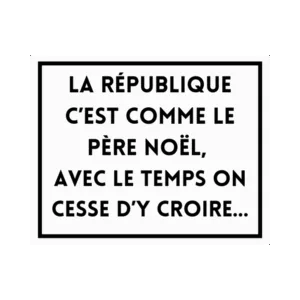 Lot de 50 stickers République Père Noël