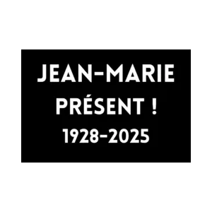 50 Stickers Jean Marie Présent !