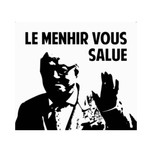 Lot de 50 stickers Le Menhir vous salue