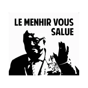 Lot de 50 stickers Le Menhir vous salue