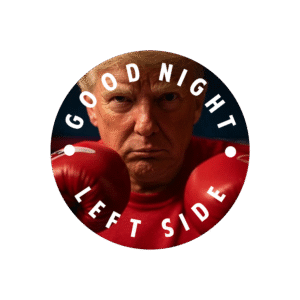 Stickers Trump Good Night Left Side