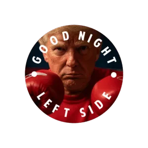 Stickers Trump Good Night Left Side