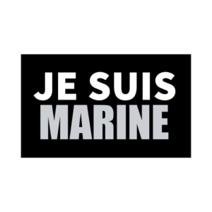 50 Stickers Je Suis Marine
