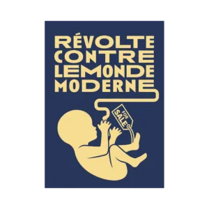 50 Stickers Révolte contre le monde moderne
