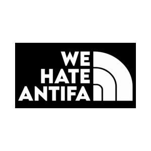 Lot de 50 stickers We Hate Antifa