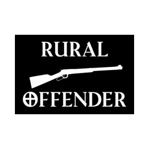 Lot de 50 stickers Rural Offender