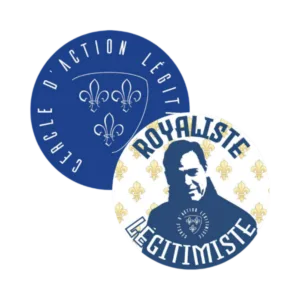 Lot d'autocollants du Cercle d'Action Légitimiste