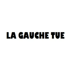 Lot de 100 stickers La Gauche tue