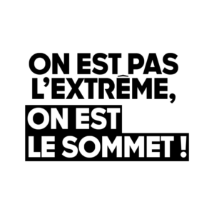 Lot de 50 stickers Extrême → Sommet