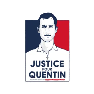 50 Stickers Justice pour Quentin antifa 50 Stickers Justice pour Quentin antifa