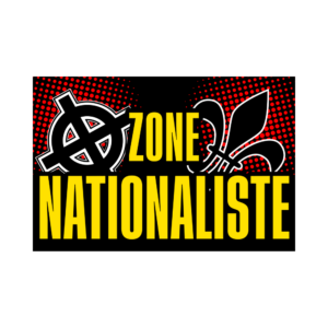 50 Stickers Zone Nationaliste natio